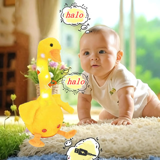 COD Mainan Kaktus Bergoyang Dancing bebek Boneka bebek Goyang dan Bicara bebek  Joget Ngomong boneka lucu lembut buat cewek