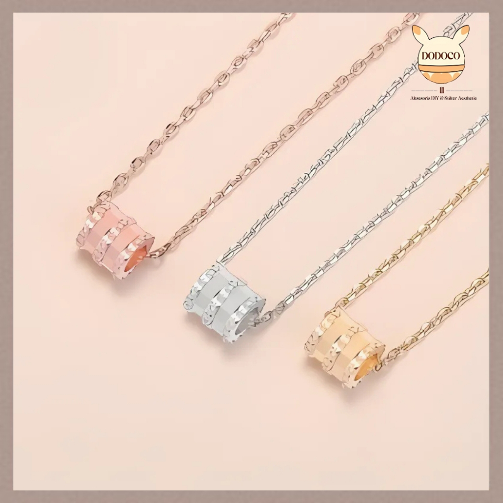 DDC สร้อยคอผู้หญิงสไตล์เกาหลี 3 สี DJ-K09