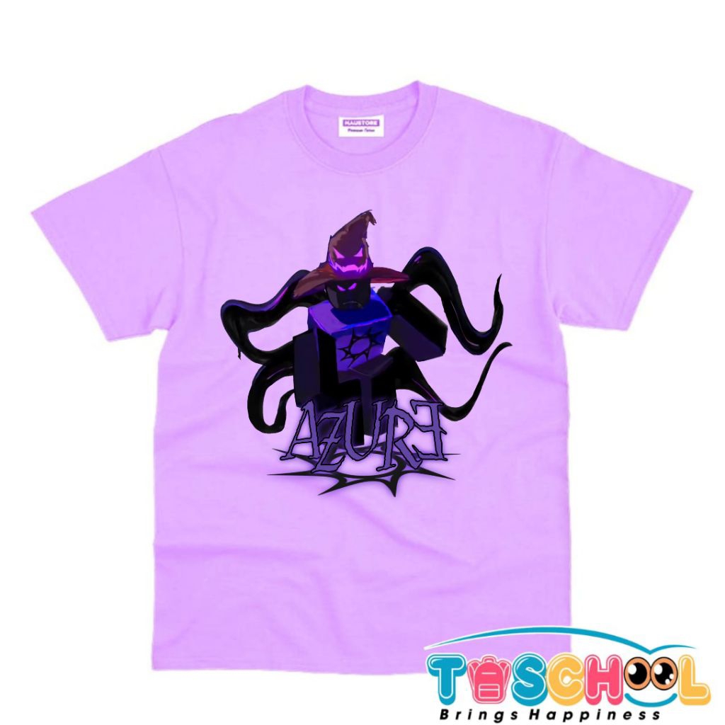 CHILDRENS CLOTHES เสื้อยืด CHARACTER AZURE KILLER FORSAKEN ROBLOX
