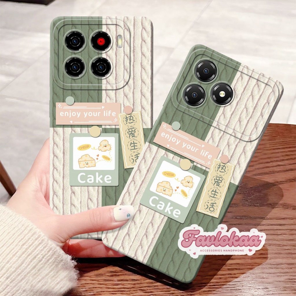 (FL02) เคส ZTE NUBIA A56 ZTE NUBIA A36 เคสแฟชั่นล่าสุด Procamera Softcase ซิลิโคน Tpu