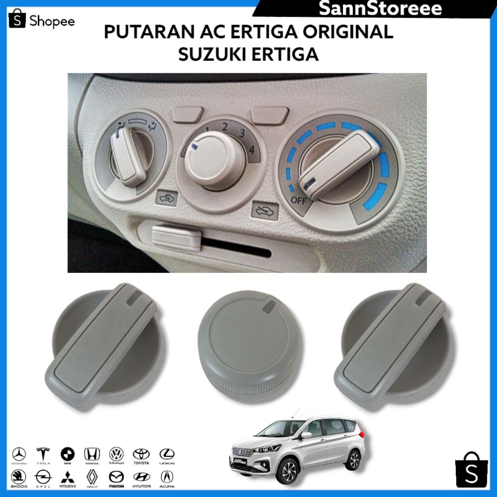 การตั้งค่า Ertiga Suzuki Ertiga AC ดั้งเดิม