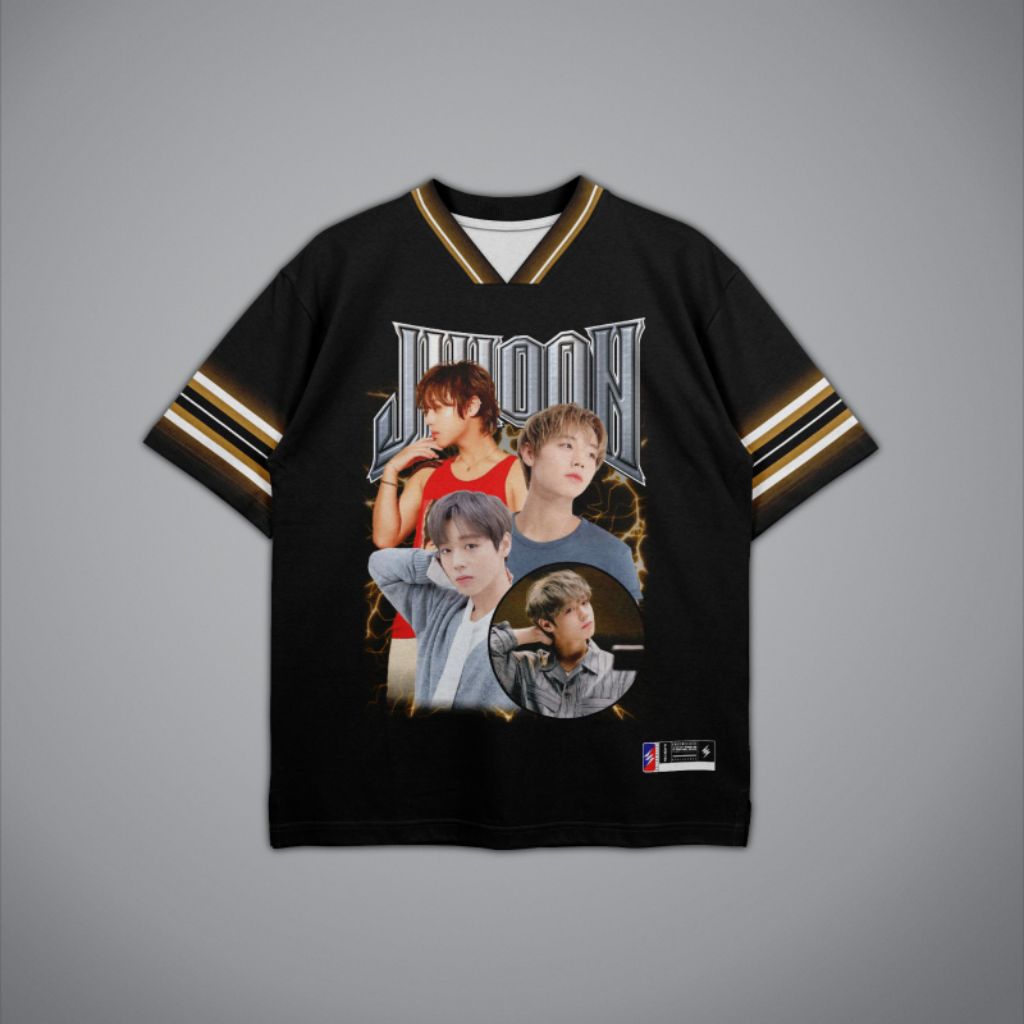 PARK JIHOON JERSEY OVERSIZE JERSEY KPOP CASUAL STREETWEAR