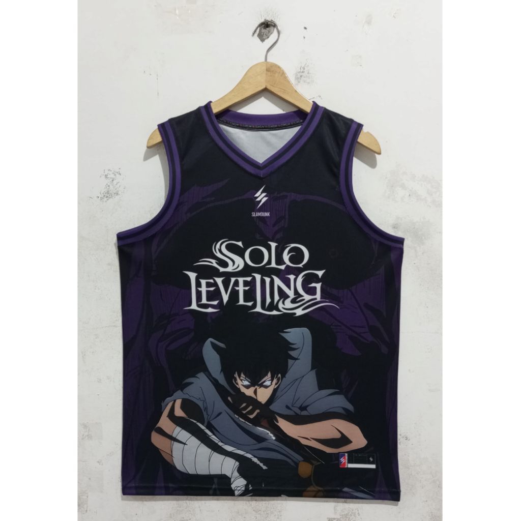 JIN WOO BASKETBALL JERSEY, SOLO LEVELING ANIME JERSEY, JIN WOO SUNG JERSEY