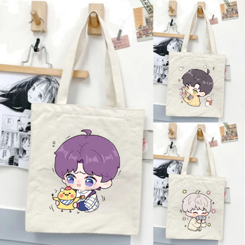 [Premium] Tote bag Love and Deepspace (B3a) Xavier Zayne Rafael Chibi Totebag วิทยาลัยน่ารัก