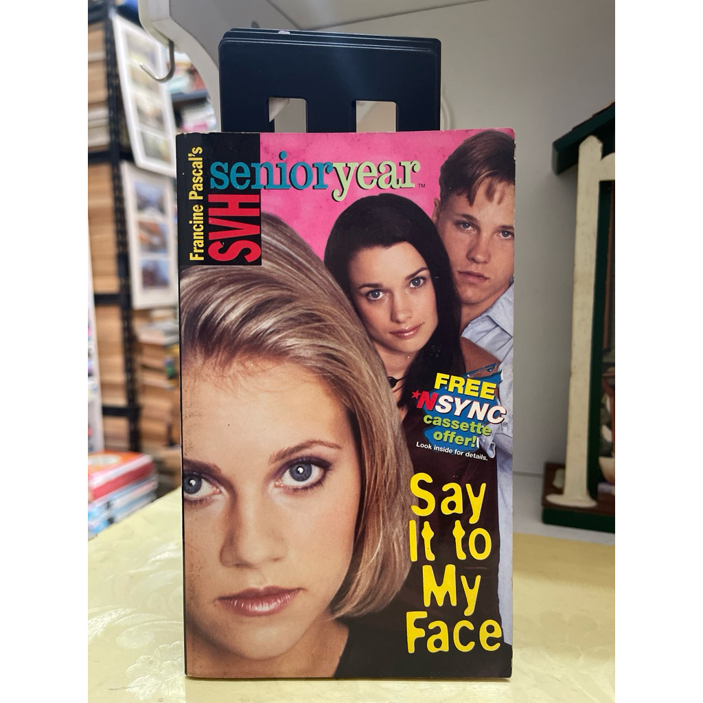 NOVEL SVH SENIOR YEAR SAY IT TO MY FACE