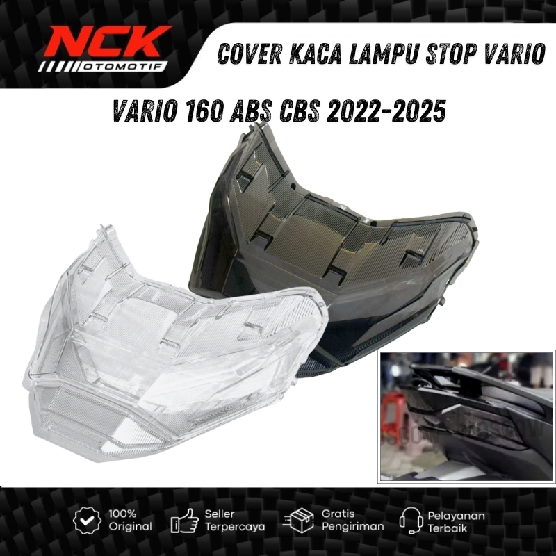 VARIO 160 ABS CBS KEYLESS STOP โคมไฟฝาครอบกระจก 2022 2025 ฝาครอบโคมไฟด้านหลัง