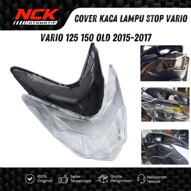 STOP ฝาครอบโคมไฟ VARIO OLD 125 150 2015 - 2017 ด้านหลัง WINDOW COVER VARIO