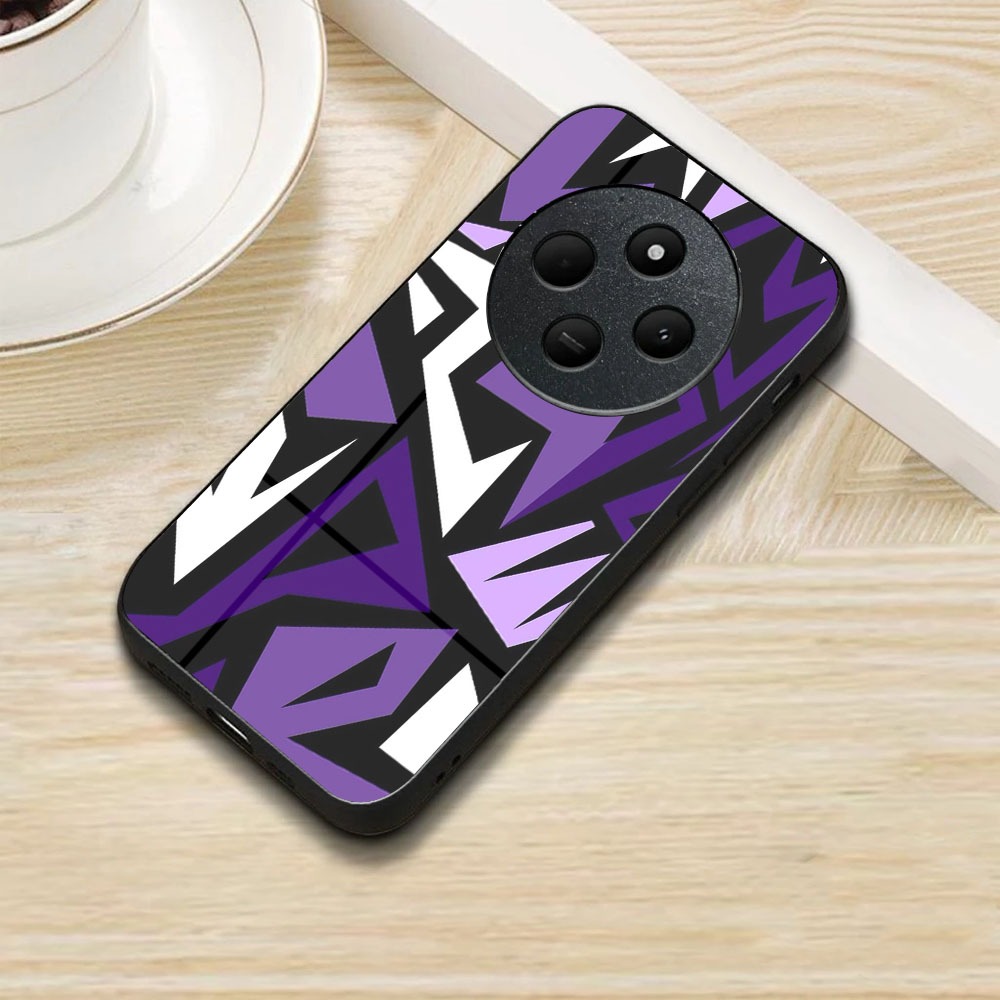 [M30] Redmi 14C Glass Softcase - เคสเคลือบเงา Redmi 14C - เคส Redmi 14C - เคส Redmi 14C Glossy