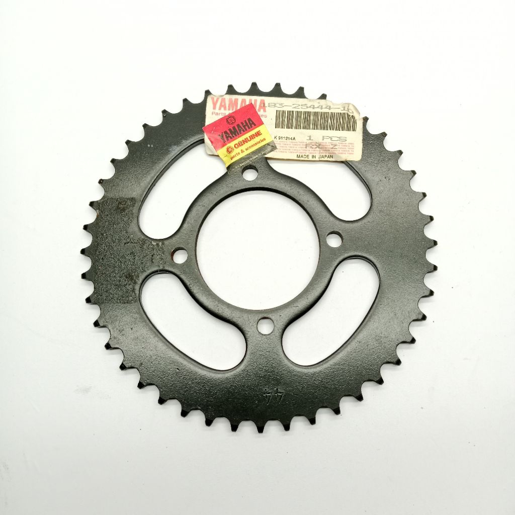 GEAR GIR REAR CHAIN SUZUKI RXZ 428-44 ORI ORIGINAL SUZUKI SGP 183-25444-10