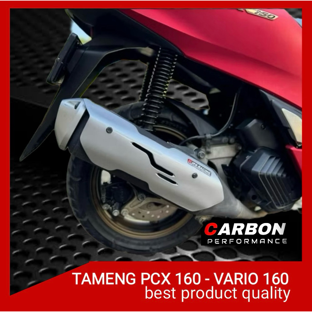 ฝาครอบ PCX 160 รุ่น ZT KIPS RC EXHAUST ▪️Vario 160 ฝาครอบท่อไอเสีย PCX 160 variations vario 160 อุปกรณ์เสริม pcx 160