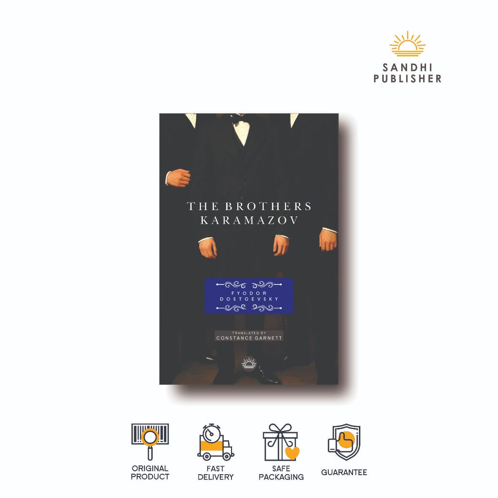 The Brothers Karamazov by Fyodor Dostyevsky, Constance Garnett (เครื่องแปล)