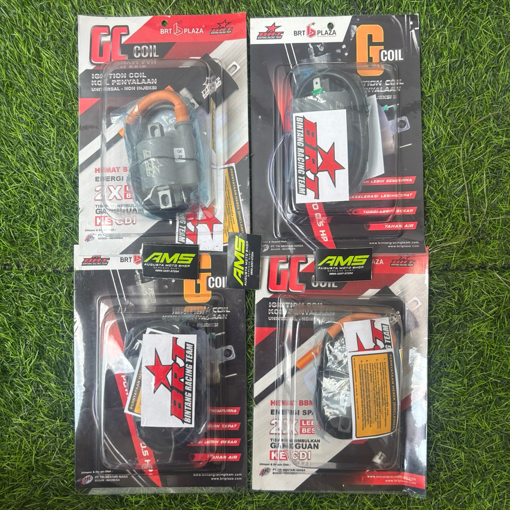 BRT UNIVERSAL INJECTION และคาร์บอนคอยล์ฟรี BRT IRIDIUM SPARK PLUG