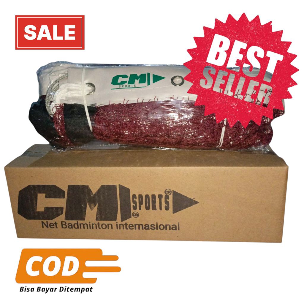 ต้นฉบับ CM SPORTS SLING STEEL BADMINTON NET