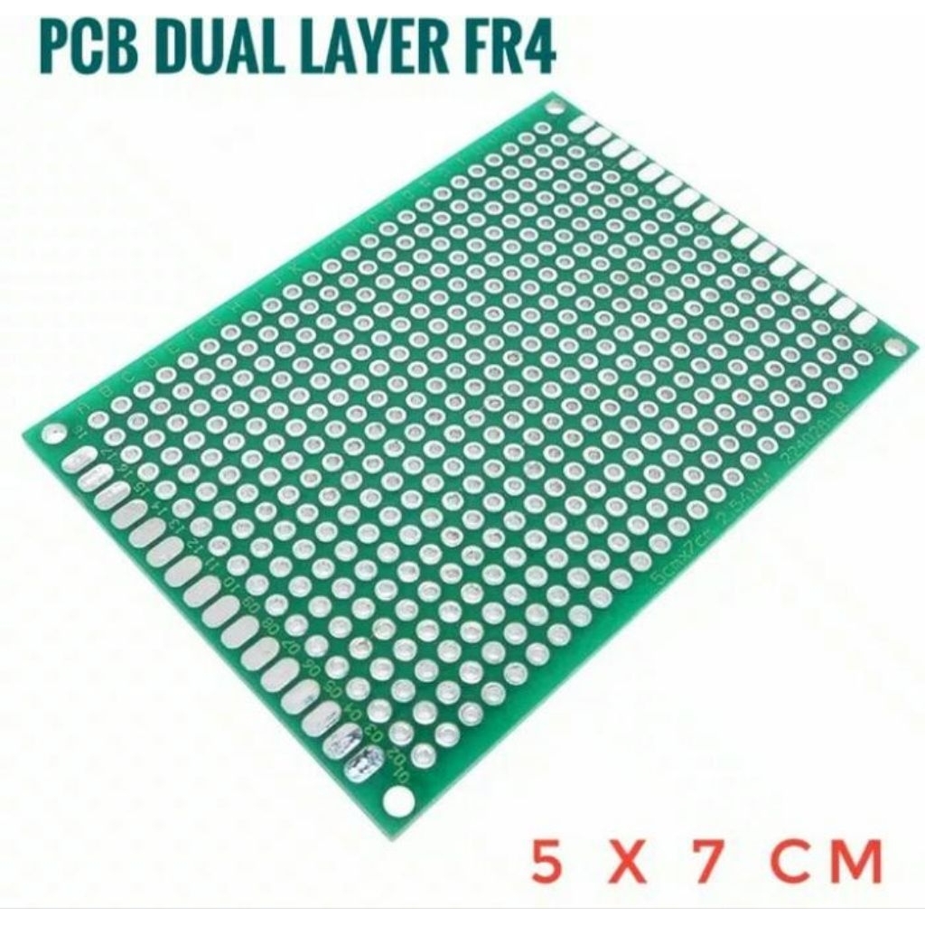 PCB ต้นแบบ Double Layer Hole 5x7