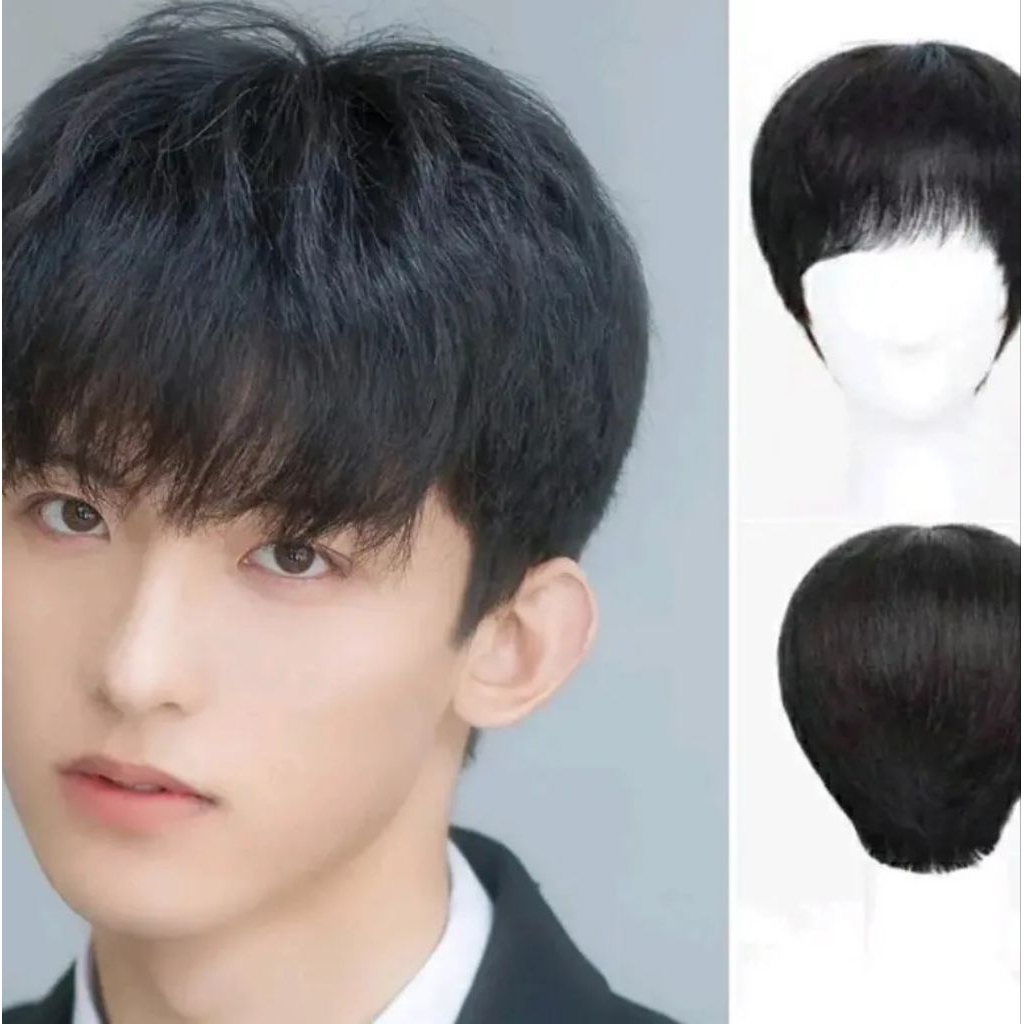 COOL BLACK KORE HAIR STYLE ผู้ชาย WIG