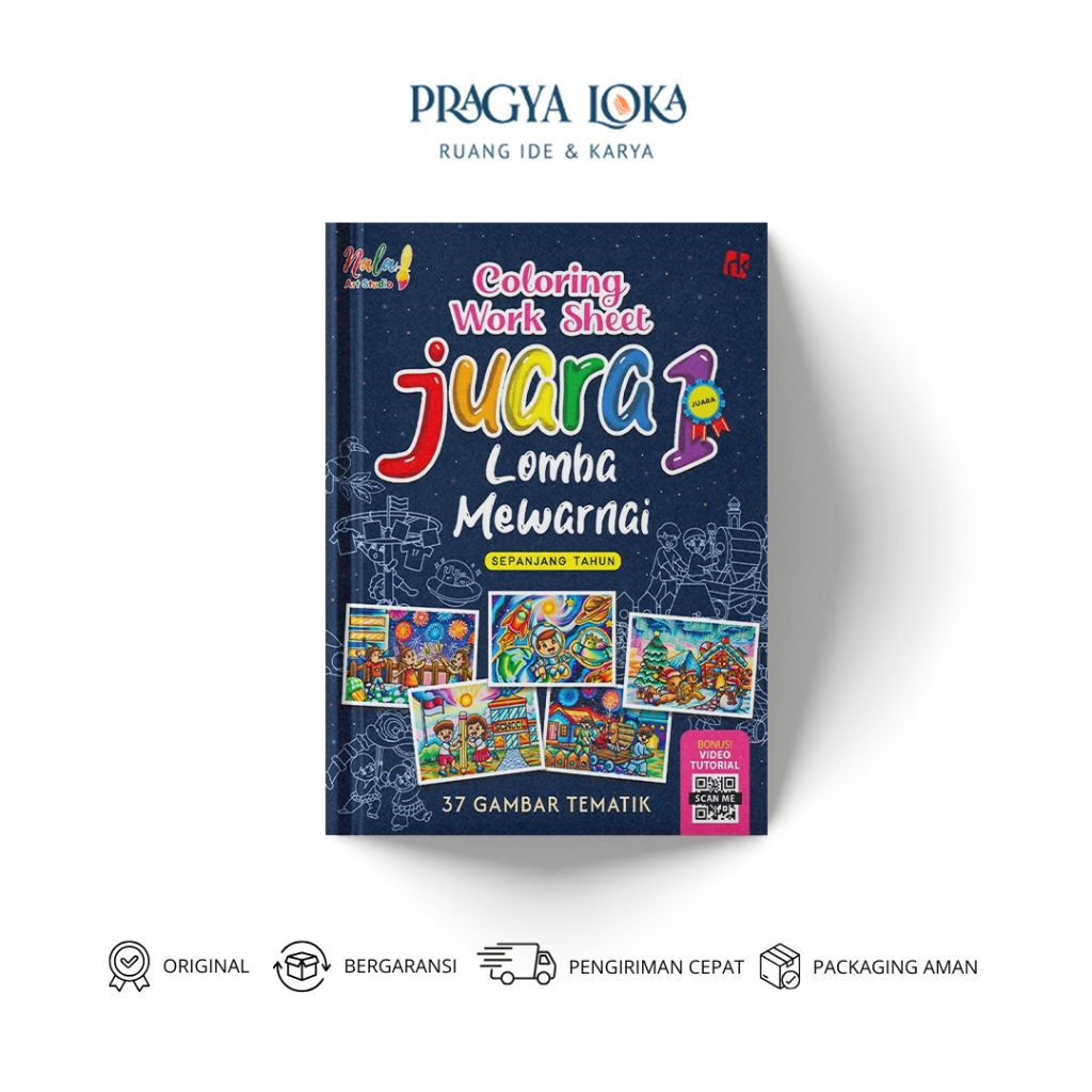 Hobby Book Coloring Work Sheet Champion 1 Coloring Competition - Nala Art Studio - Room of Words