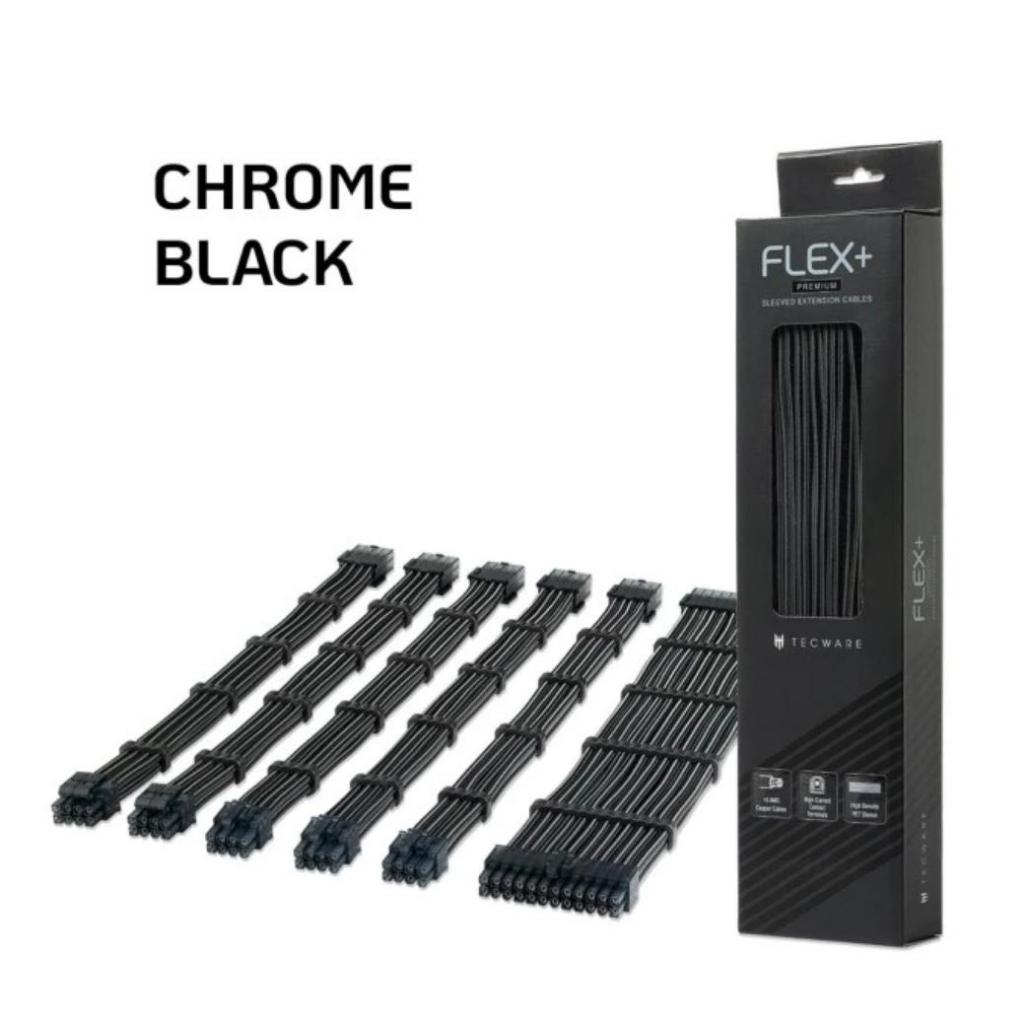 ชุดต่อขยาย TECWARE FLEX PLUS PREMIUM สีดํา PSU