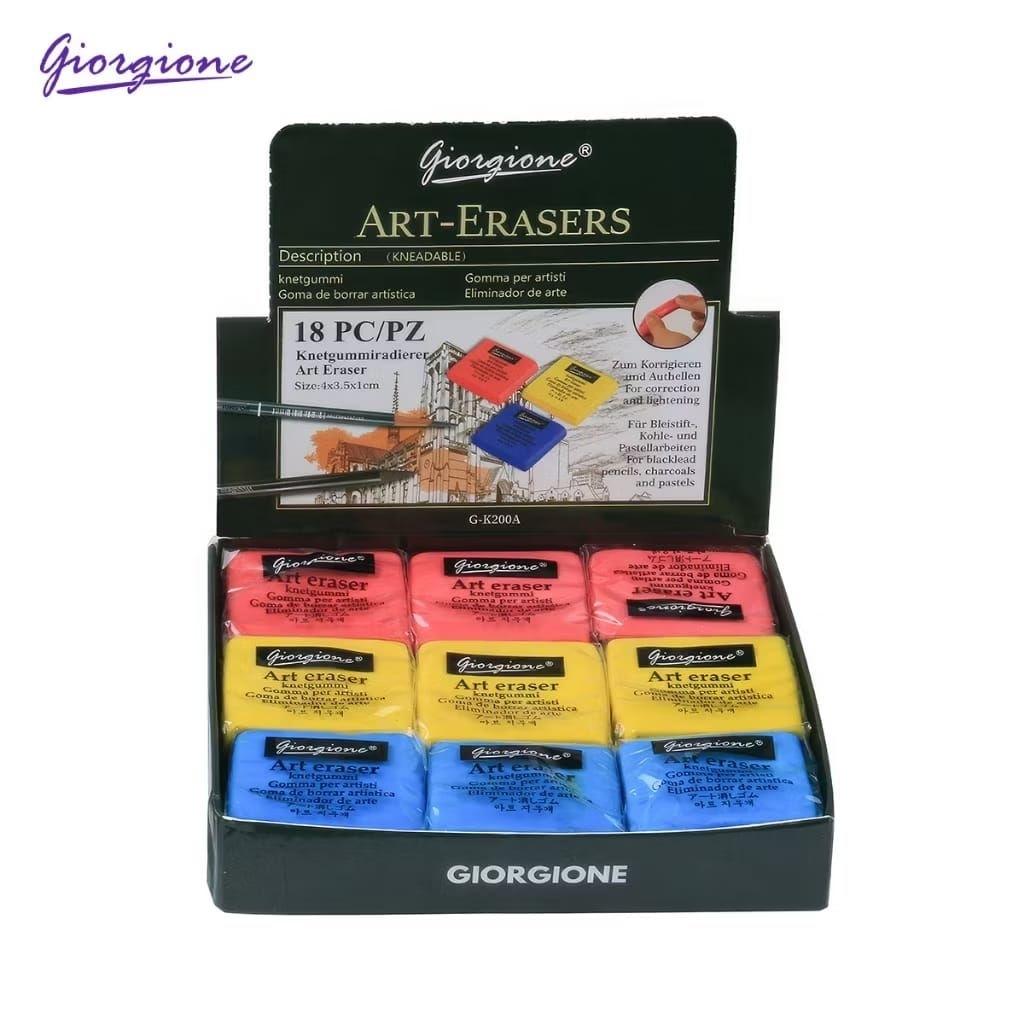 Giorgione Art Eraser ยางลบดินสีนวดได้