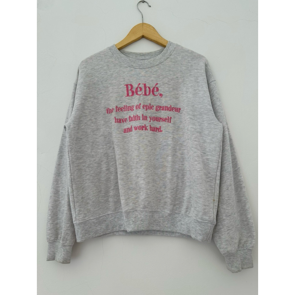 เสื้อสเวตเชิ้ต GRL misty grey