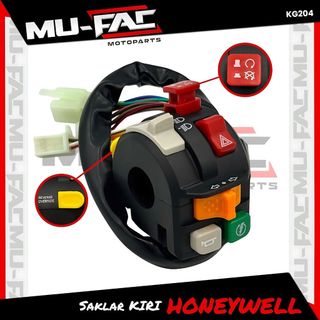 SAKLAR HONEYWELL KIRI SAKLAR MOTOR UNIVERSAL LH HONEYWELL 7 TOMBOL CUSTOM universal hd oem yamaha vario mio beat nmax supra jupiter vega ninja byson vixion scoooy cbr dll