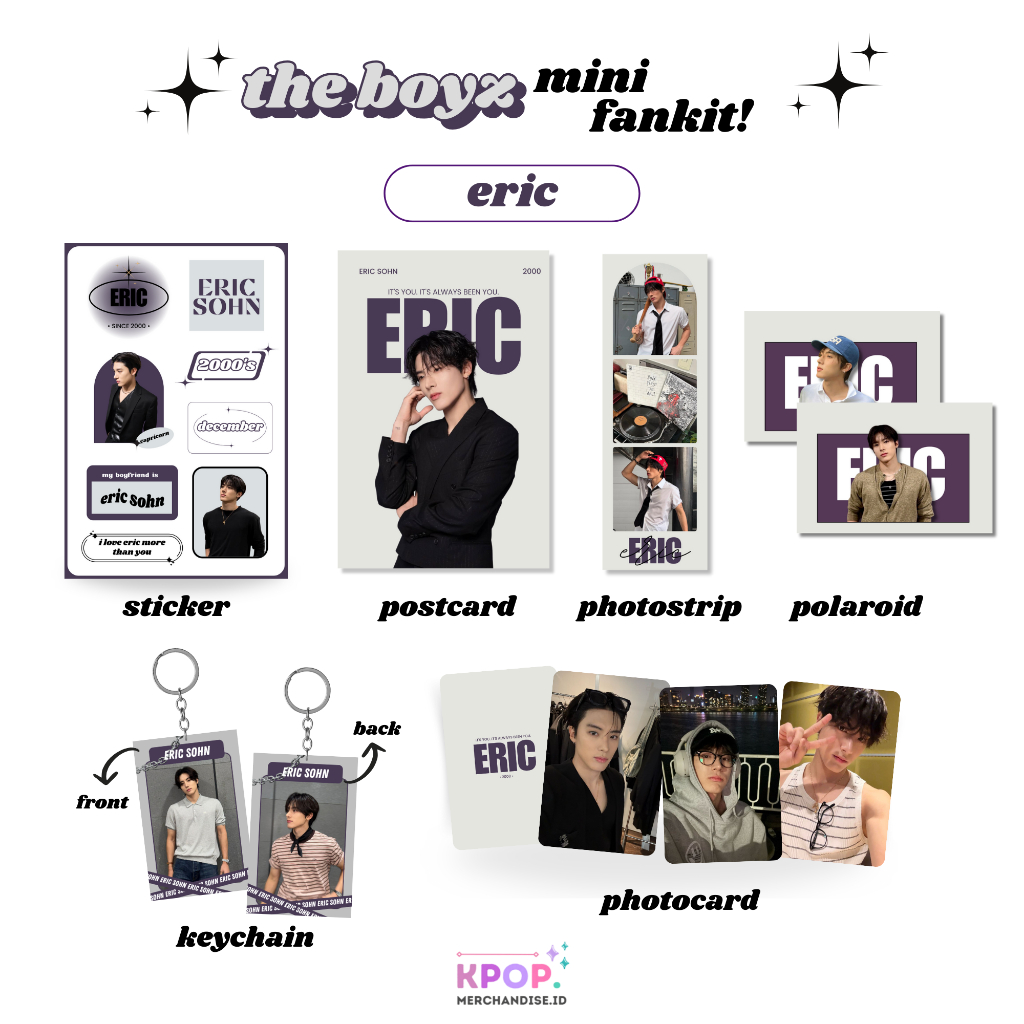 MINI FANKIT THE BOYZ MINI FANKIT KOREA IDOL KPOP MINI FANKIT THE BOYZ