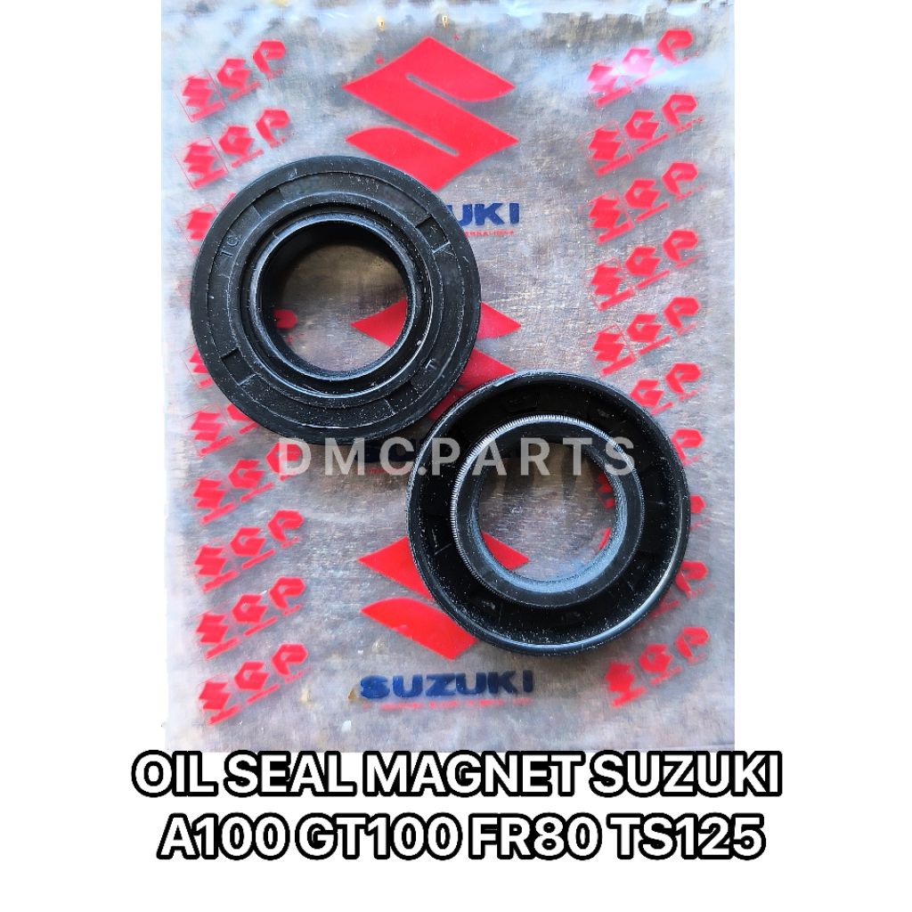 ซีลน้ํามันแม่เหล็ก / ซ้าย AS CRUCK SIL (L) SUZUKI A100 GT100 FR80 FR80N GT A 100 TS125 TS 125 FR 80 