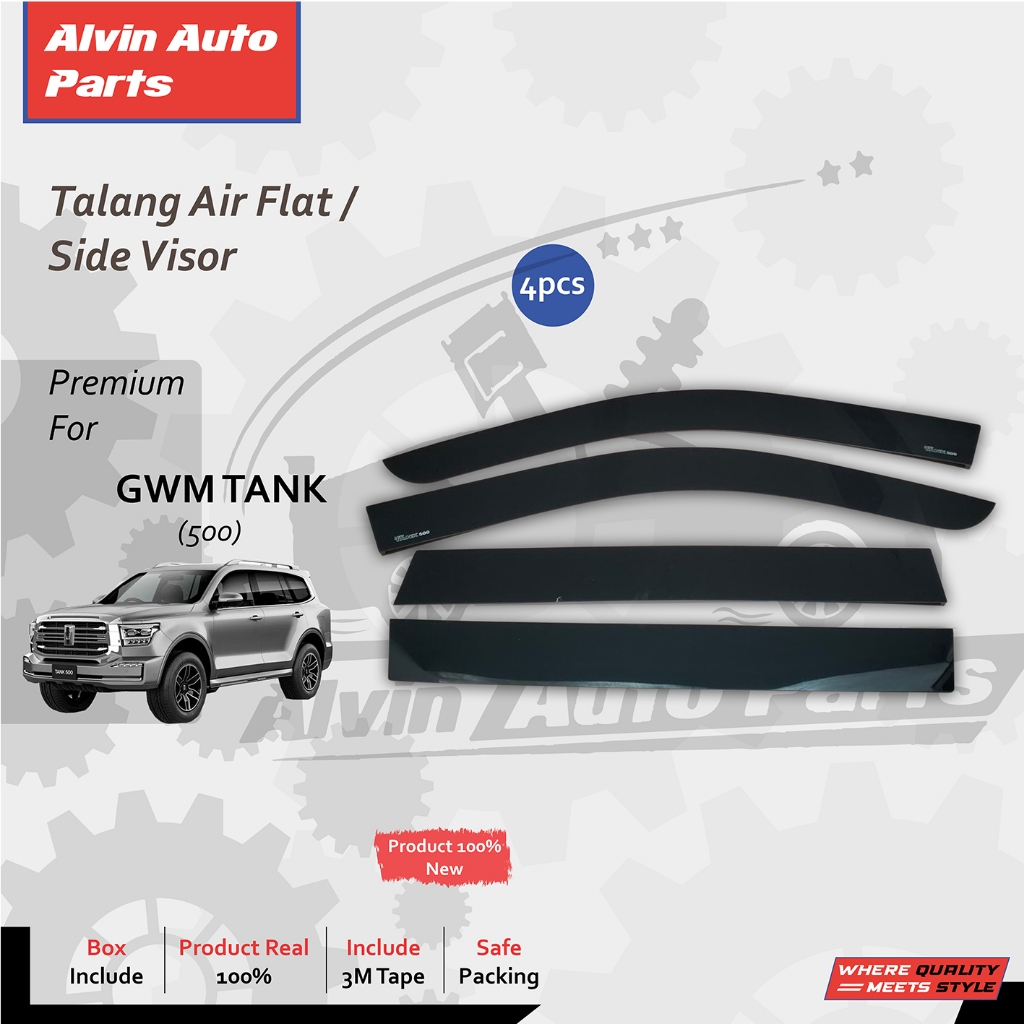 GWM ถังน้ํา PUTTER 500 FLAT / SIDE VISOR TANK 500 FLAT / อุปกรณ์เสริม GWM TANK 500