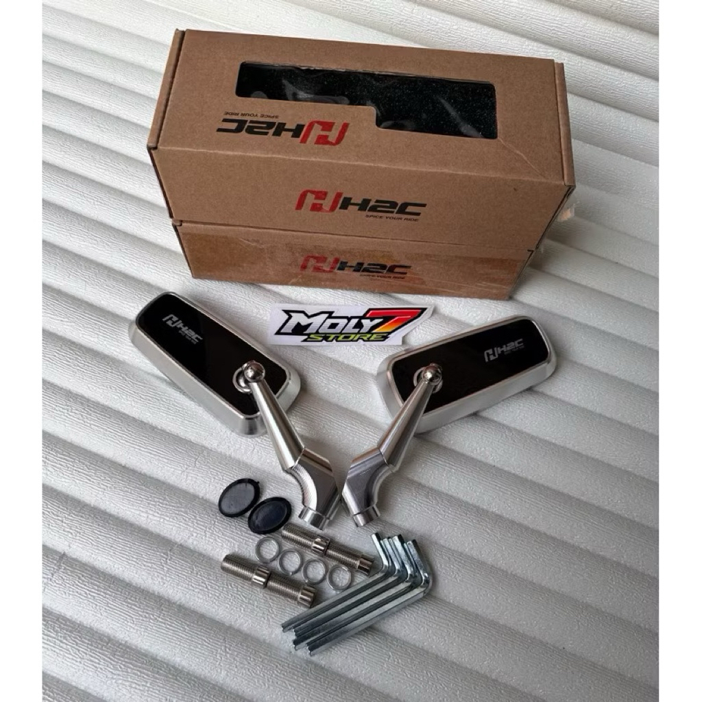 ORIGINAL H2C SPION vietnam universal สําหรับรถมอเตอร์ไซค์ทุกรุ่น 1 คู่ ขวาและซ้าย