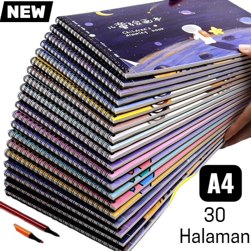 สมุดวาดภาพ A4 สมุดวาดภาพ A4 / สมุดวาดภาพ A4