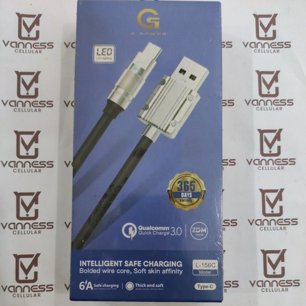 CABLE DATA G POWER SAFE CHARGING TYPE C L-156C