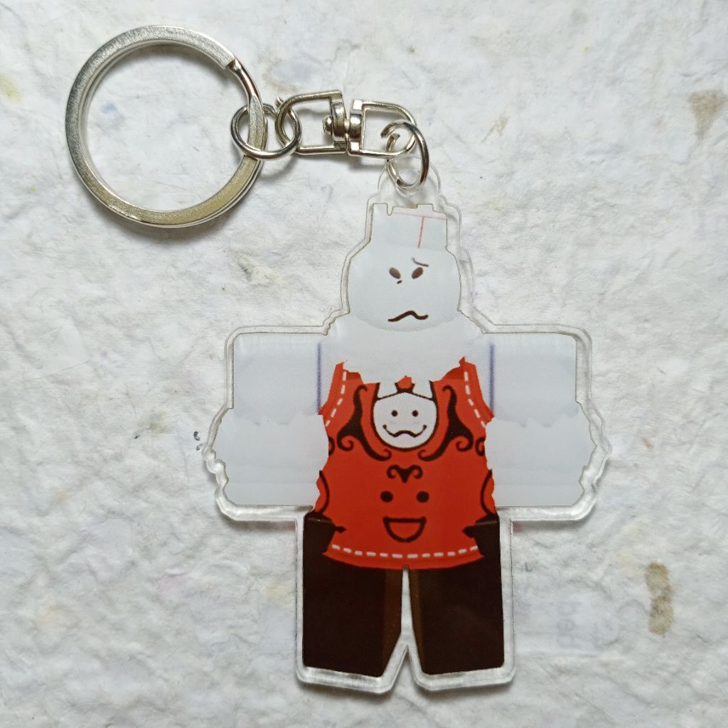 GANTUNGAN Ganci PARLOR GUBBY Elliot Skin พวงกุญแจพวงกุญแจ Parlor Gobby Elliot Forsaken