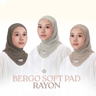KANIYA - Bergo Soft Pad Instan Rayon Size S