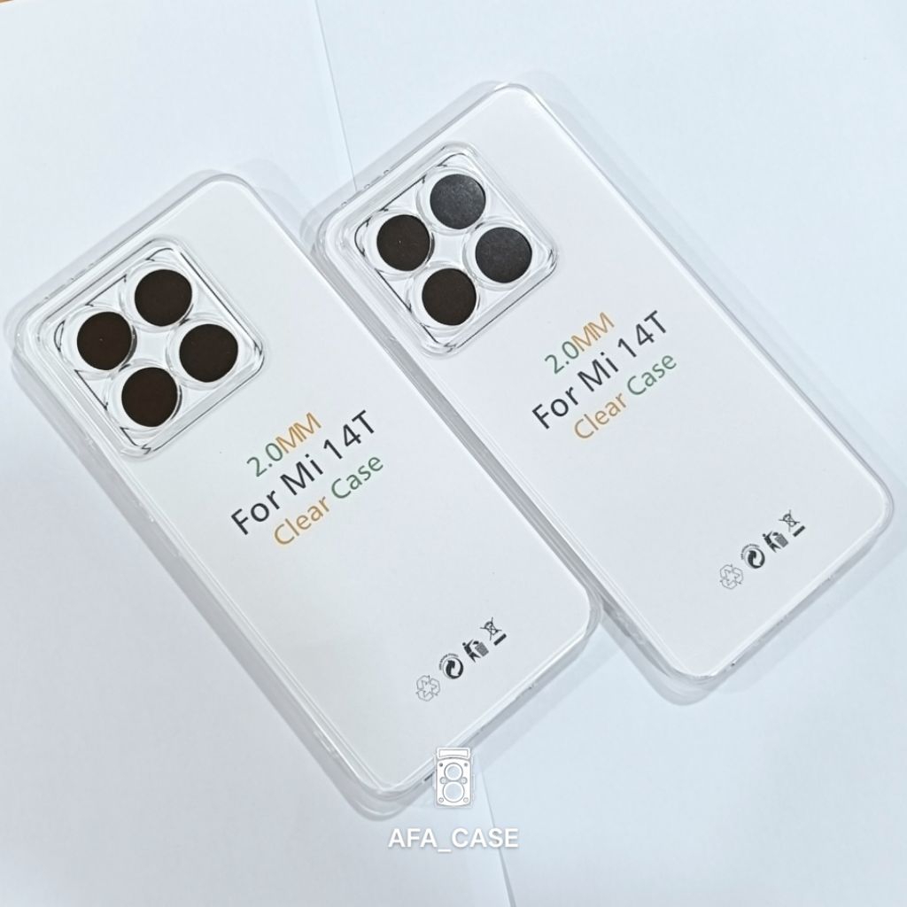 SOFTCASE 2.0 MM CLEAR CASE XIAOMI 13T 14 14T 14TPRO 15 15PLUS R.12 R.12C R.13 R.13C A3 A5 RN 10PRO R