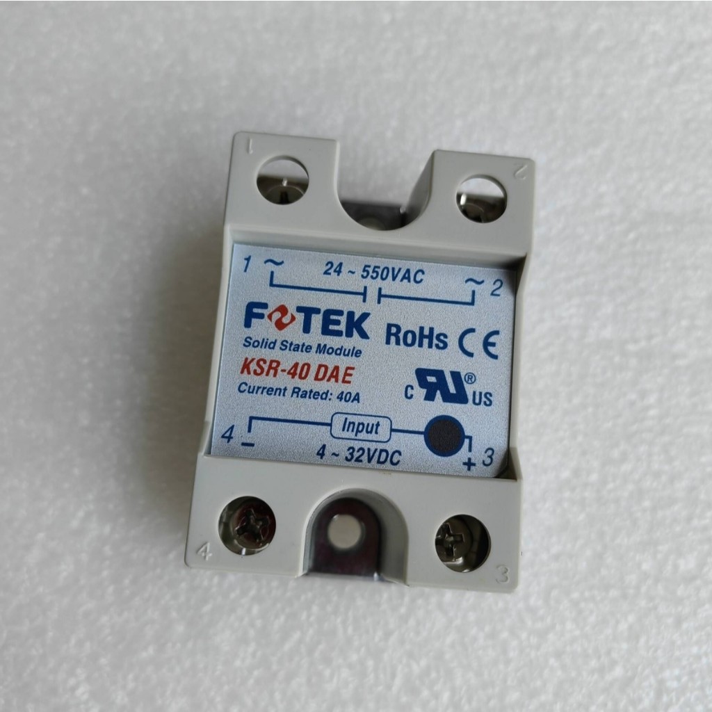 FOTEK KSR-40DAE / KSR 40DAE Solid State Relay 40 Ampere Original Fotek