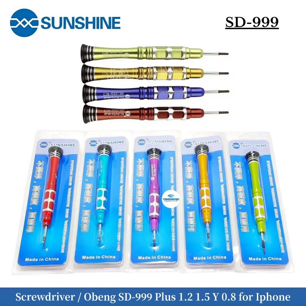 ชุดไขควงไขควง SUNSHINE SD-999 SS-710 Plus 1.2 1.5 Y 0.8 สําหรับ Iphone