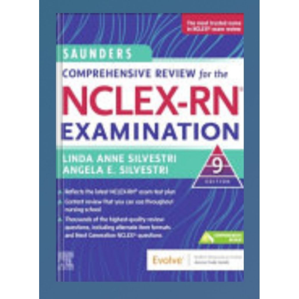 รีวิวที่ครอบคลุมของ Saunders สําหรับ NCLEX-RN® การตรวจสอบ