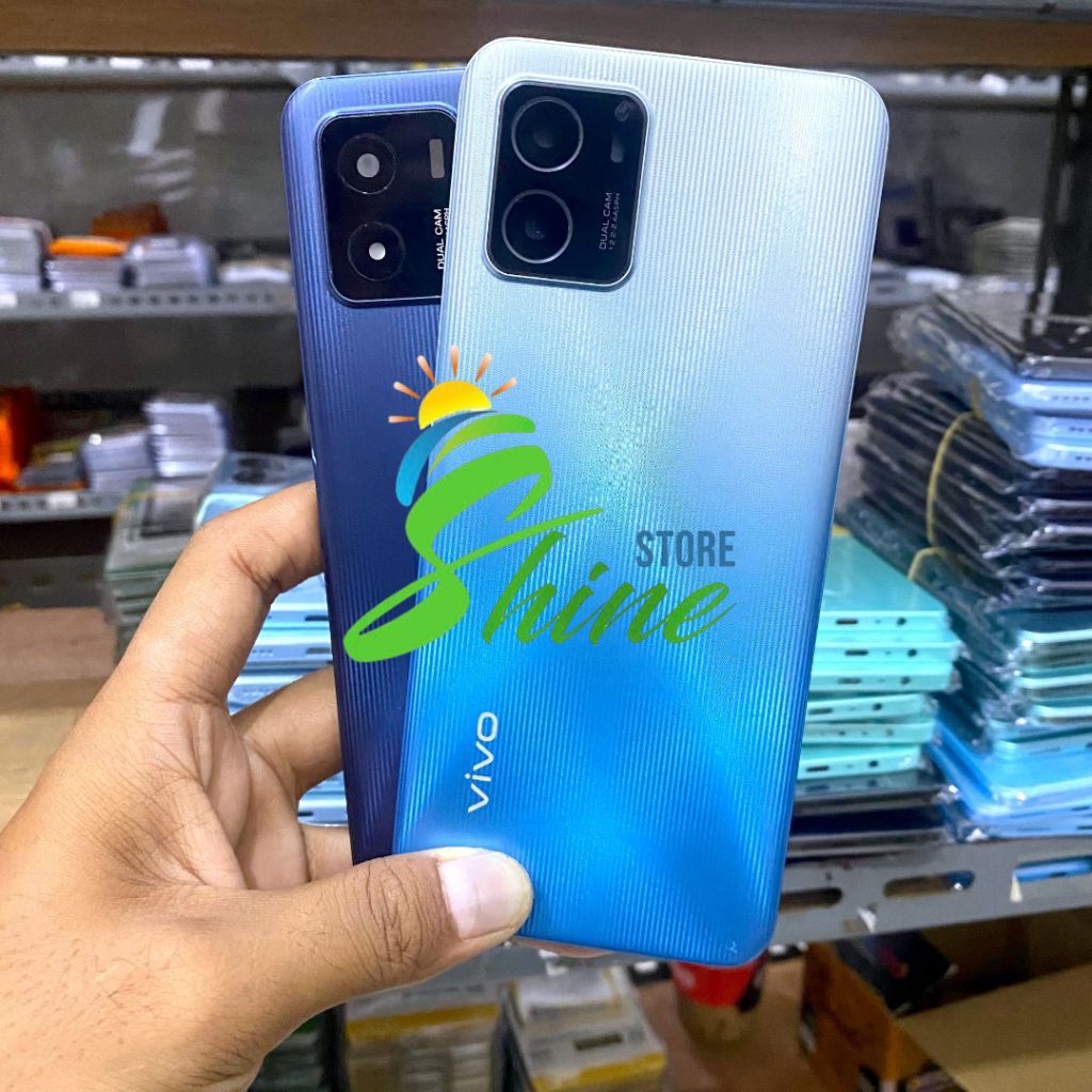 ที่อยู่อาศัยประตูหลัง HP Vivo Y15s V2120 V2147 V2139 ฝาหลังปลอก