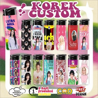 Korek Api Custom Foto & Nama TERMURAH | KOREK CUSTOM FOTO BANYAK TEMA