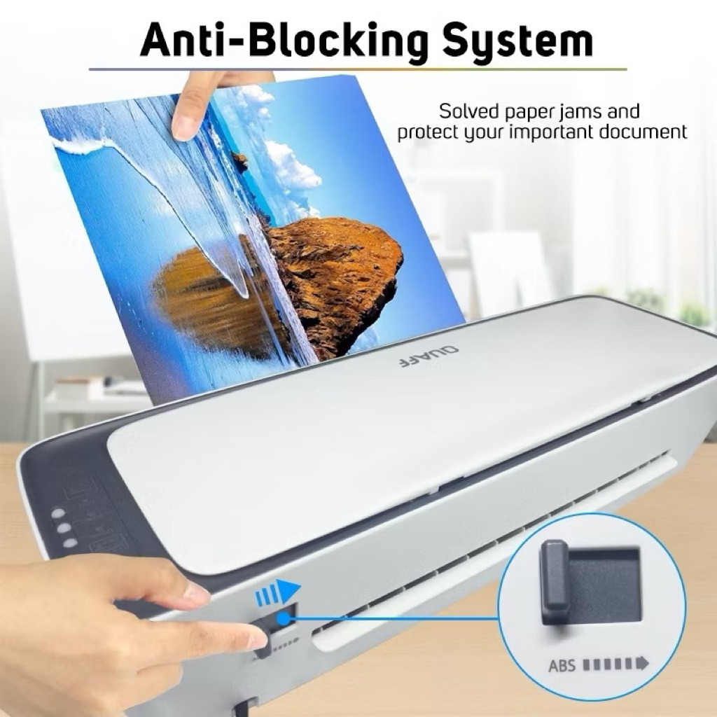 MESIN (box21) เครื่องเคลือบมัลติฟังก์ชั่น A4 6-in-1 SL-688 เคลือบสูงสุด 125mic