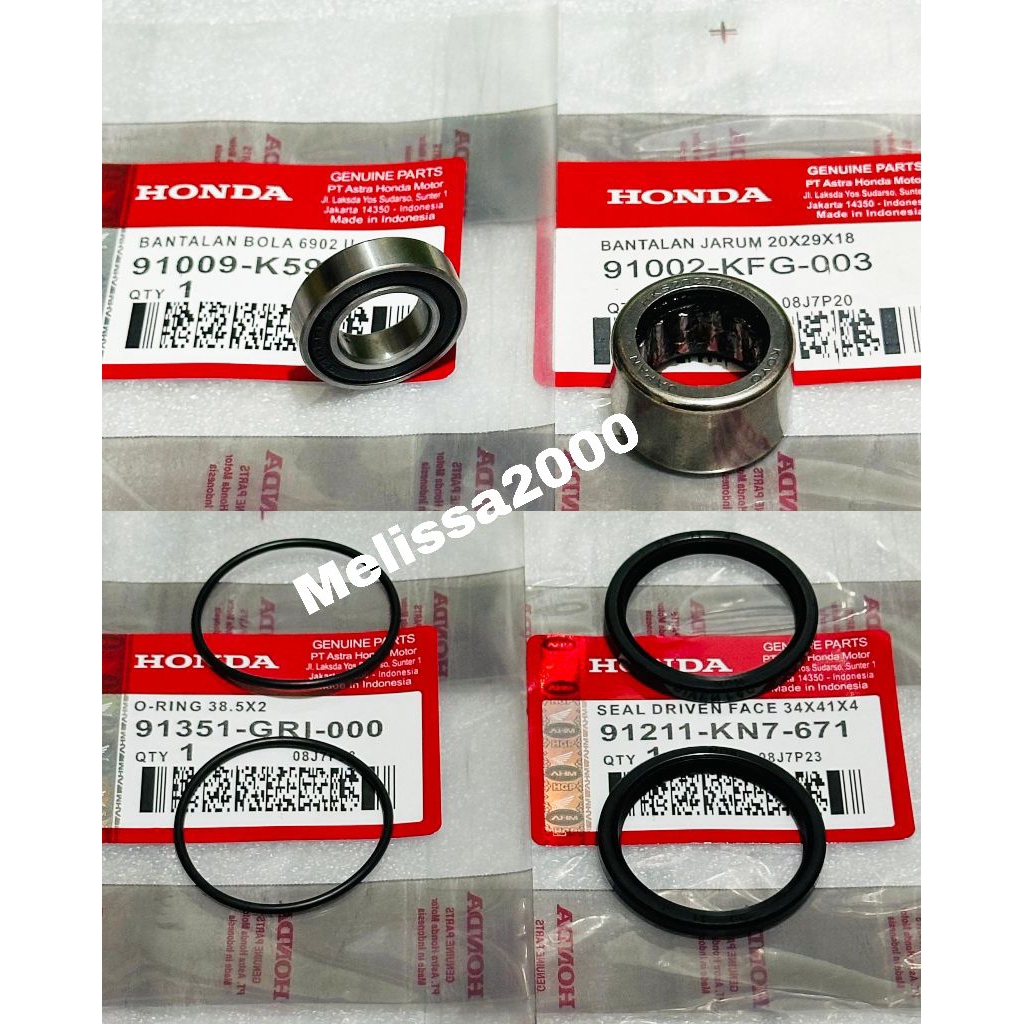 แบริ่ง pully K59+Bearing เข็ม KFG+Sil pendy KN7+GRI Vario 125 Fi เก่า Vario 125 esp led Vario 125 ให