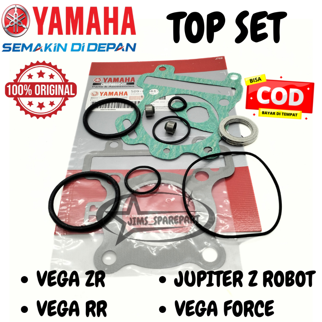 MESIN TOPSET YAMAHA 5D9 VEGA ZR RR FORCE JUPITER Z ROBOT PAKING GASKET ORIGINAL QUALITY YGP PACKING 