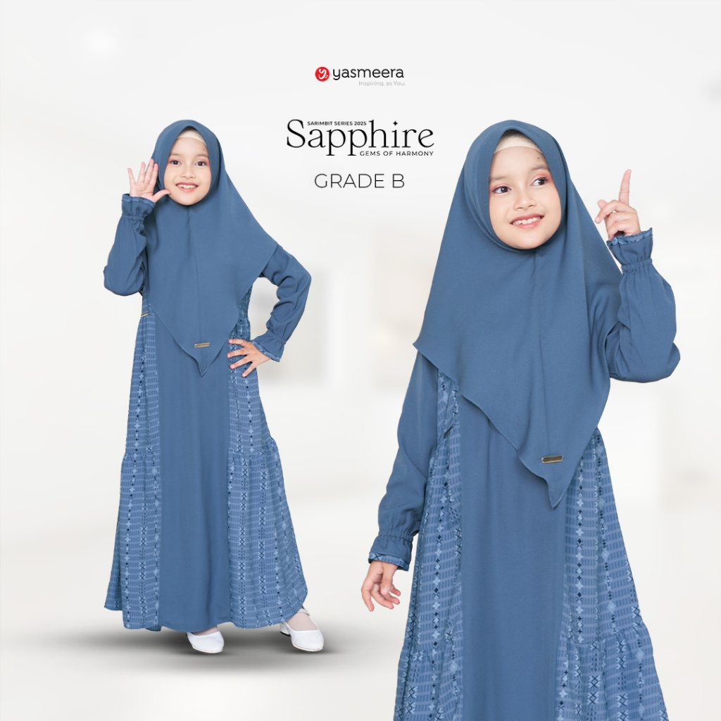 Yasmeera Official | ชุดไพลิน Kids Grade B