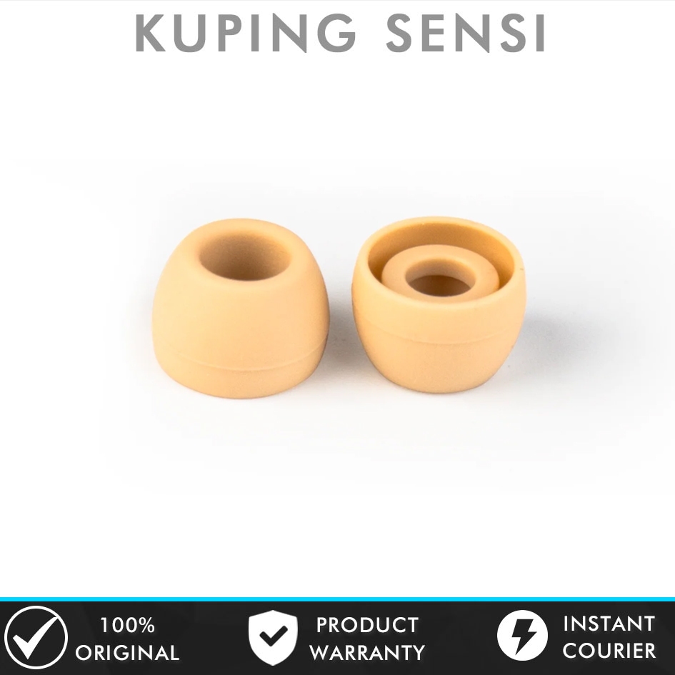 KBEAR Coffee Eartips ซิลิโคนอ่อนนุ่มเปลี่ยน IEM หูฟัง Eartips