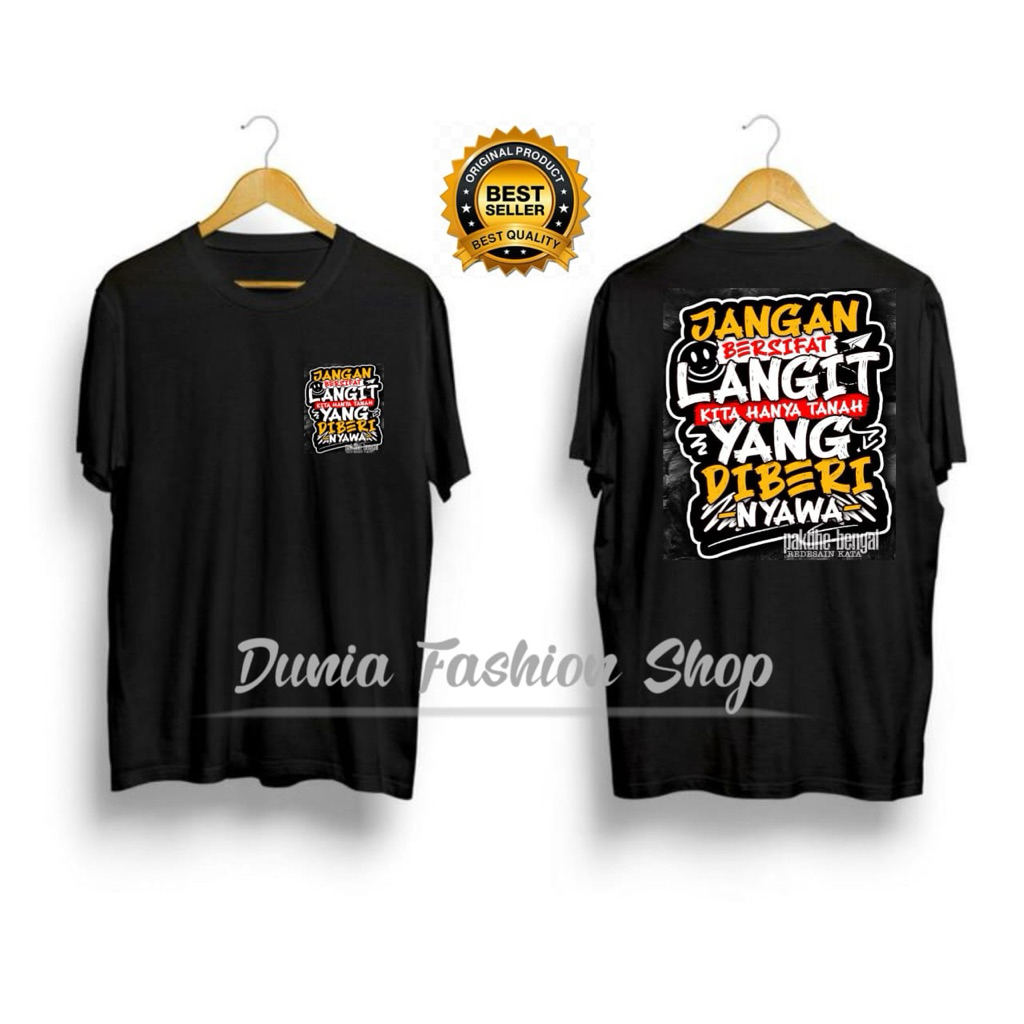 เสื้อยืด DISTRO TOP สําหรับผู้ชาย DOLT BE FATE OUR SKY ONLY THE LAND WHO ARE DARE TO BE WELL