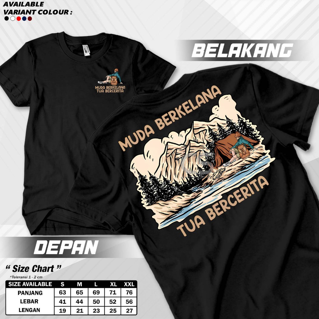 YOUNG Mountain Climber เสื้อยืด OLD STORIES STORIES STORIES Outdoor Distro เสื้อเดินป่า Tshirt Mount