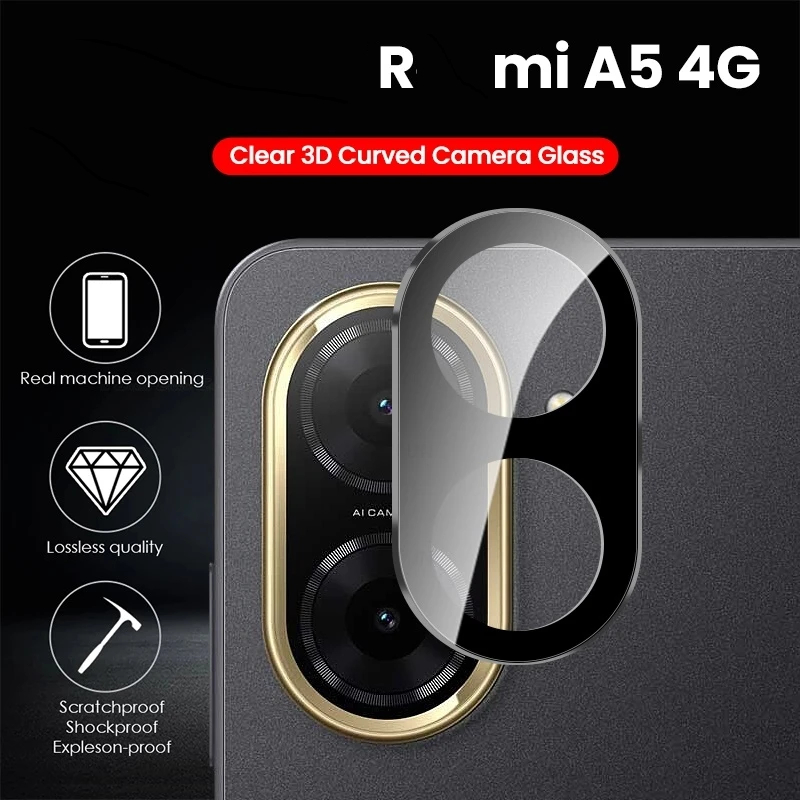 HP เลนส์กล้องนิรภัย Redmi A5 4G / Poco C71 กล้องป้องกันรอยขีดข่วนกล้องสําหรับ Redmi A5 4G / Poco C71