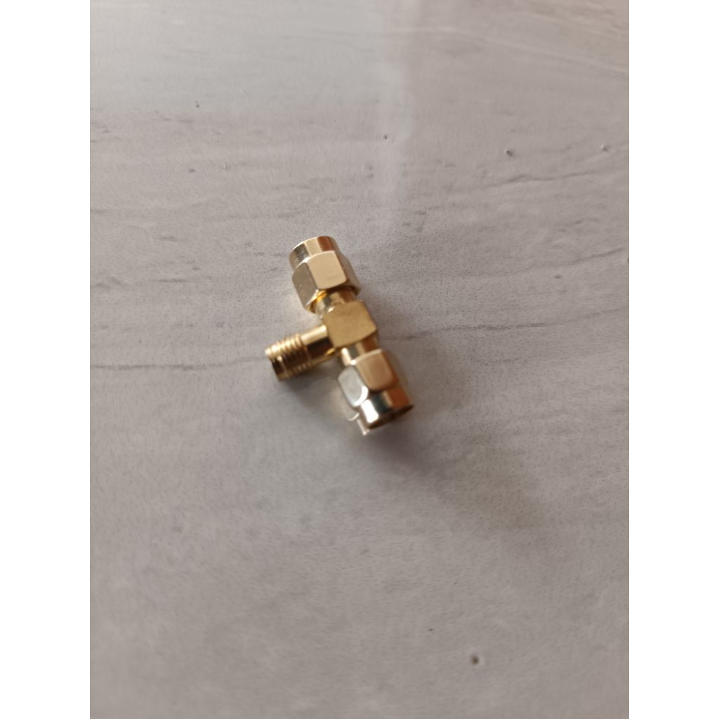 SMA Famale To Dual SMA Male Connector (T)