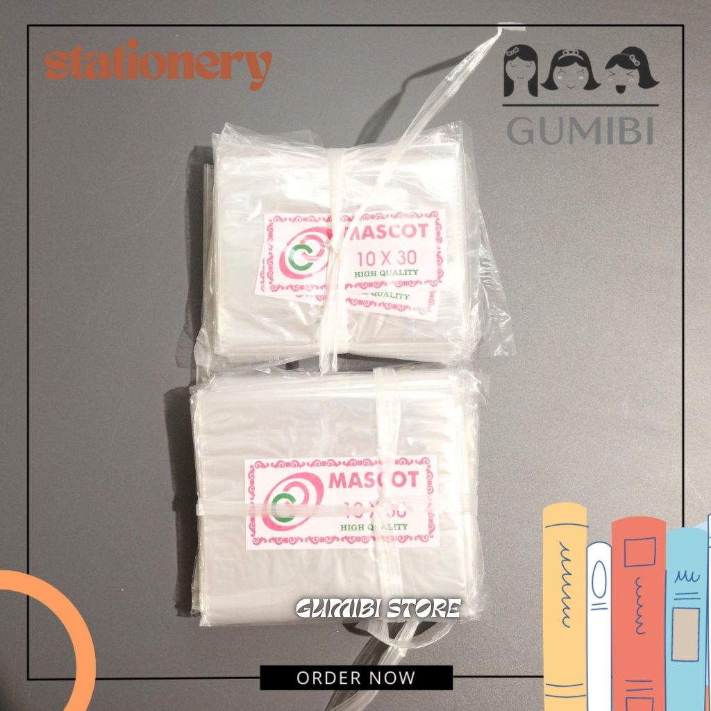 มาสคอตพลาสติก PP ขนาด 10 X 30 ซม.