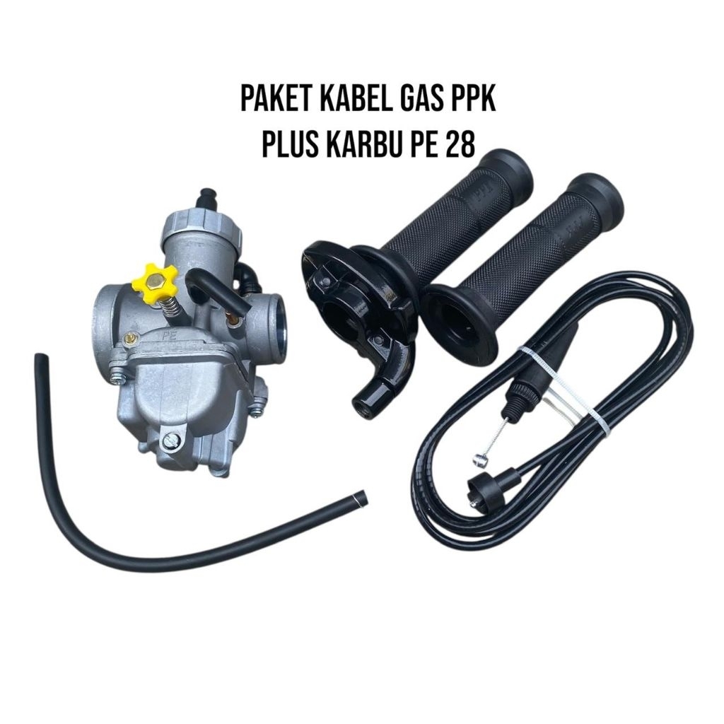 Spontan Matic Gas Package Plus Keihin PE 28 PE 26 PE 24 คาร์บูเรเตอร์ PPK Racing รถจักรยานยนต์อัตโนม