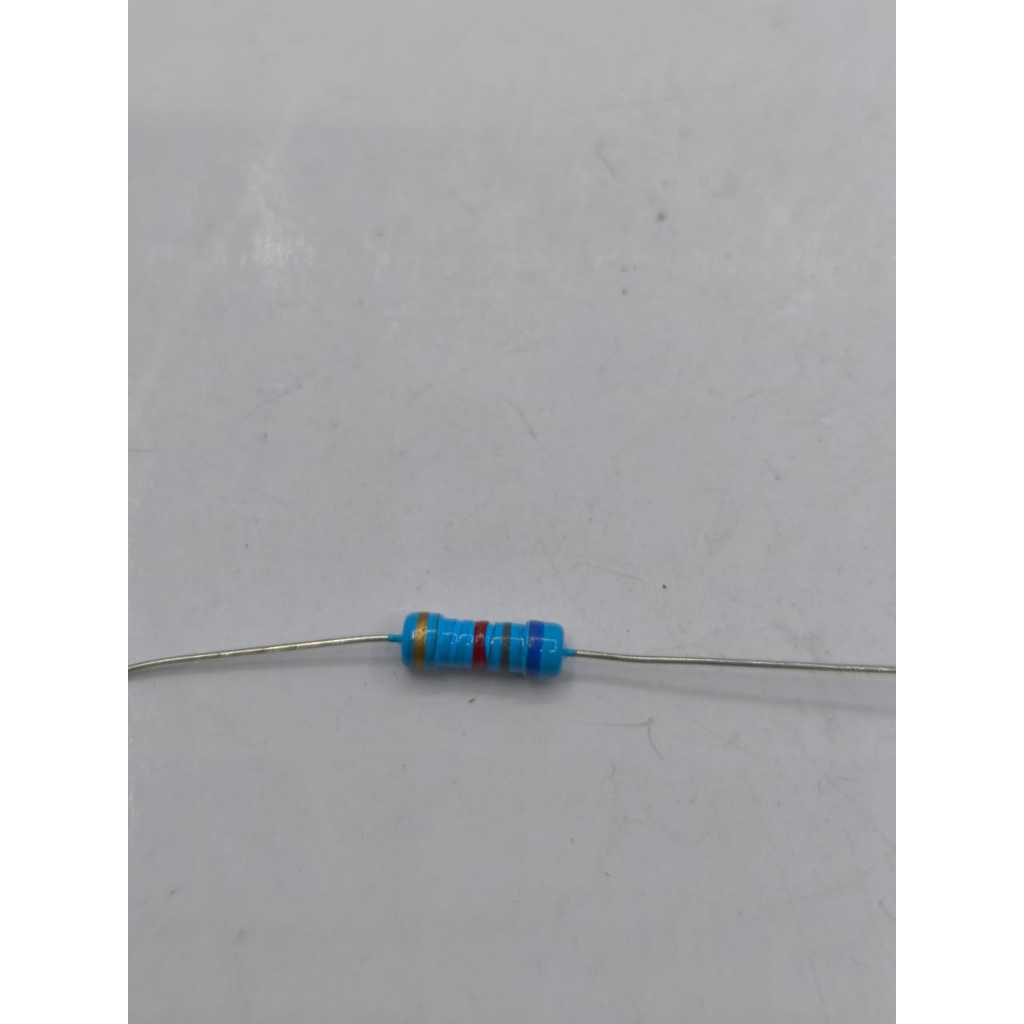 10 ชิ้น 1/2 วัตต์ 6K1 RESISTOR / HALF WATT 6K1 RESISTOR